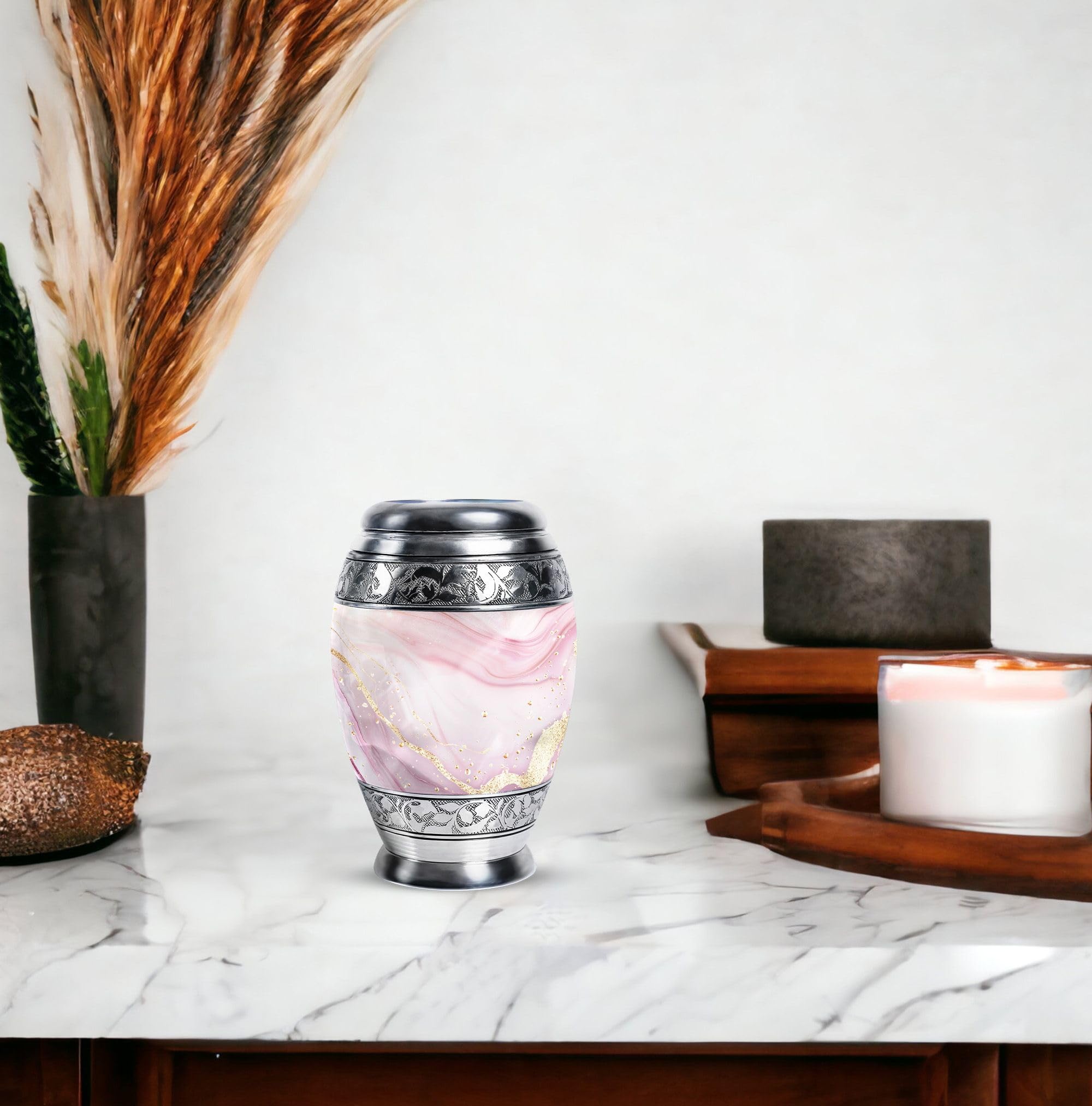 Abstract Urn, Urn for Ashes, Decorative Urn, Mini Keepsake Urns for Human Ashes, Small Keepsake Urns for Ashes, Urn Keepsakes, Memorial Small Urns for Human Ashes 3'' - Image 5