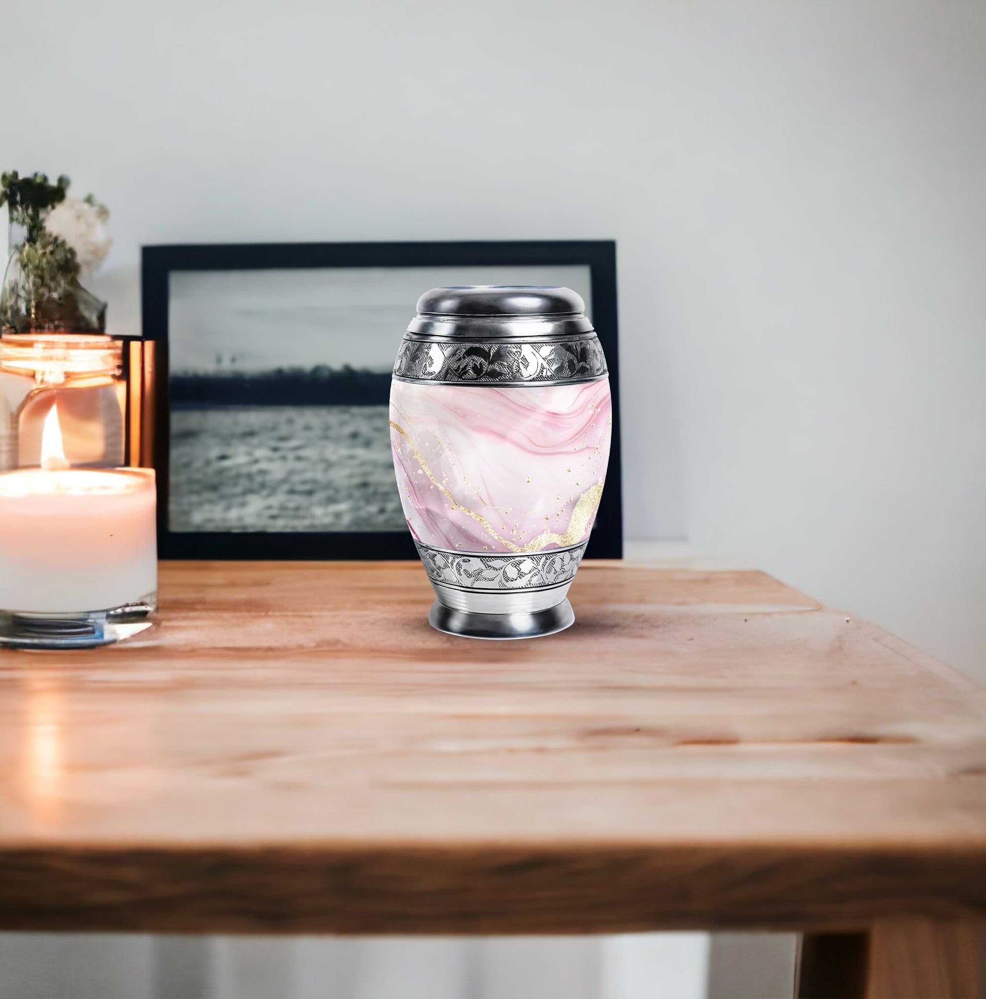 Abstract Urn, Urn for Ashes, Decorative Urn, Mini Keepsake Urns for Human Ashes, Small Keepsake Urns for Ashes, Urn Keepsakes, Memorial Small Urns for Human Ashes 3'' - Image 7