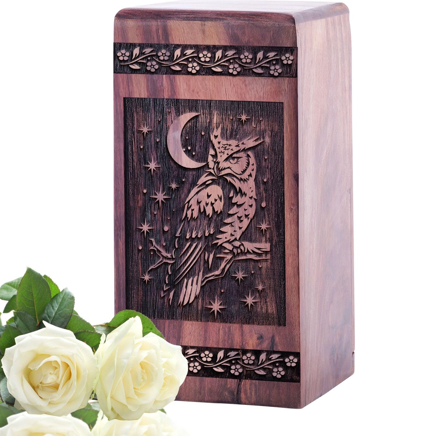 Wooden Urn
