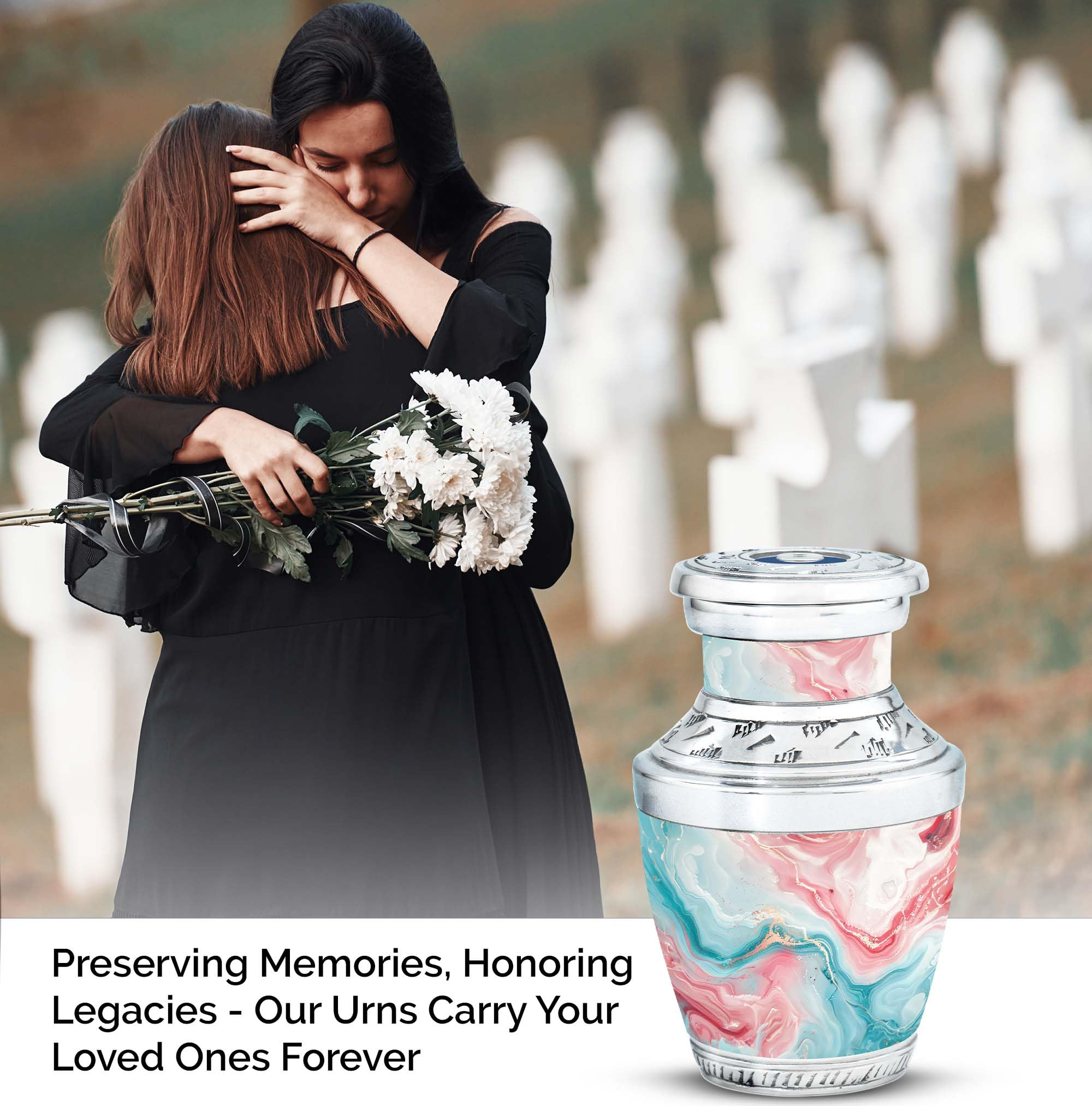 SUBSH Marbled Chess Urn, 3 Inch Urns Set of 4, Urns for Human Ashes Adult Female, Mini Urns, Keepsake Urns for Human Ashes, Pet Urns for Dogs Ashes, Urn for Ashes Adult Male, Decorative Urns - Image 4