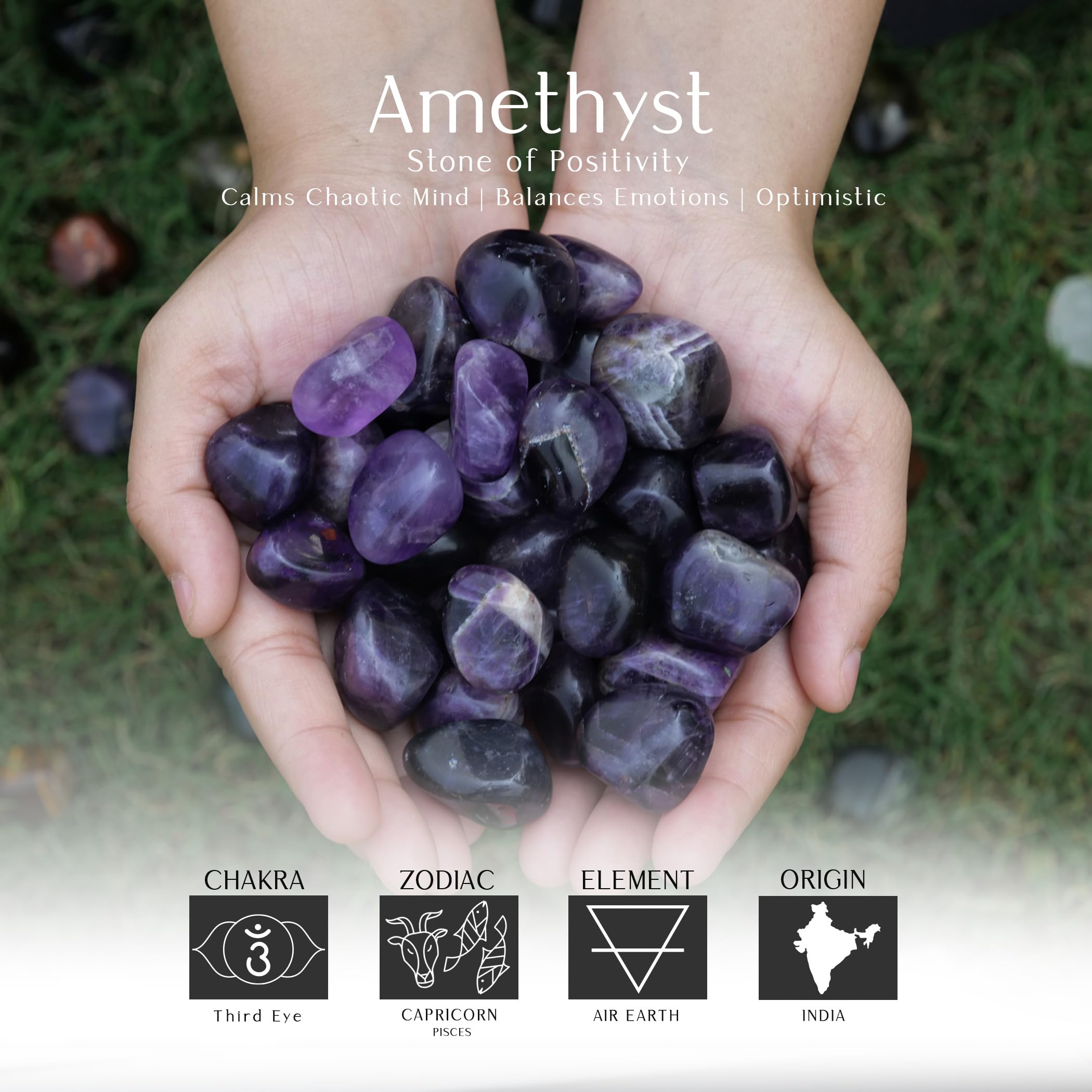 SUBSH Tumbled Healing Crystal Set- Tumbled Stones and Crystals Bulk - Healing Stone Collection - Chrysocolla Tumbled - Reiki Supplies - Crystals Decor - Crystal Gifts - Decorated Rocks (10 Pcs) - Image 3