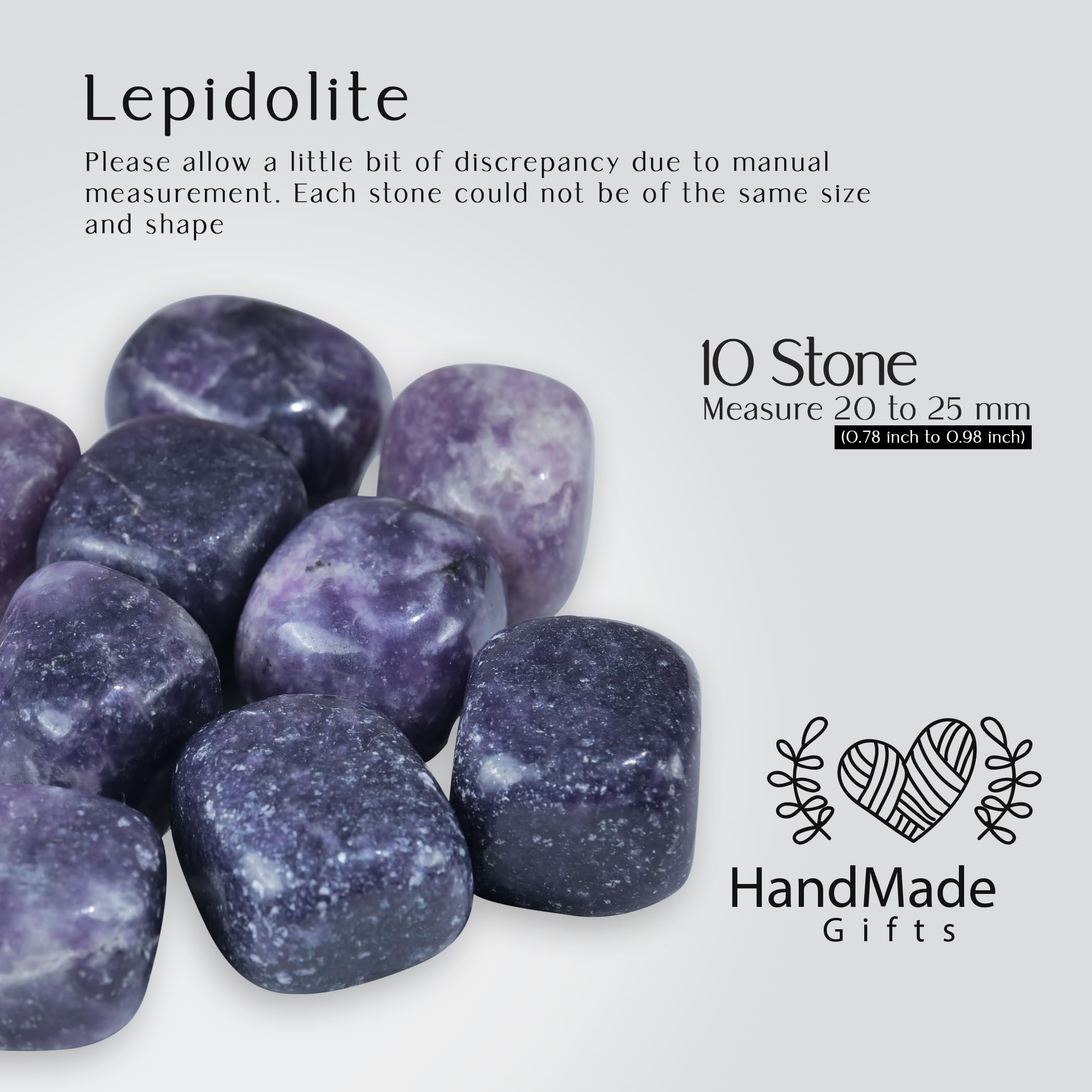 SUBSH Tumbled Healing Crystal Set- Tumbled Stones and Crystals Bulk - Healing Stone Collection - Chrysocolla Tumbled - Reiki Supplies - Crystals Decor - Crystal Gifts - Decorated Rocks (10 Pcs) - Image 3