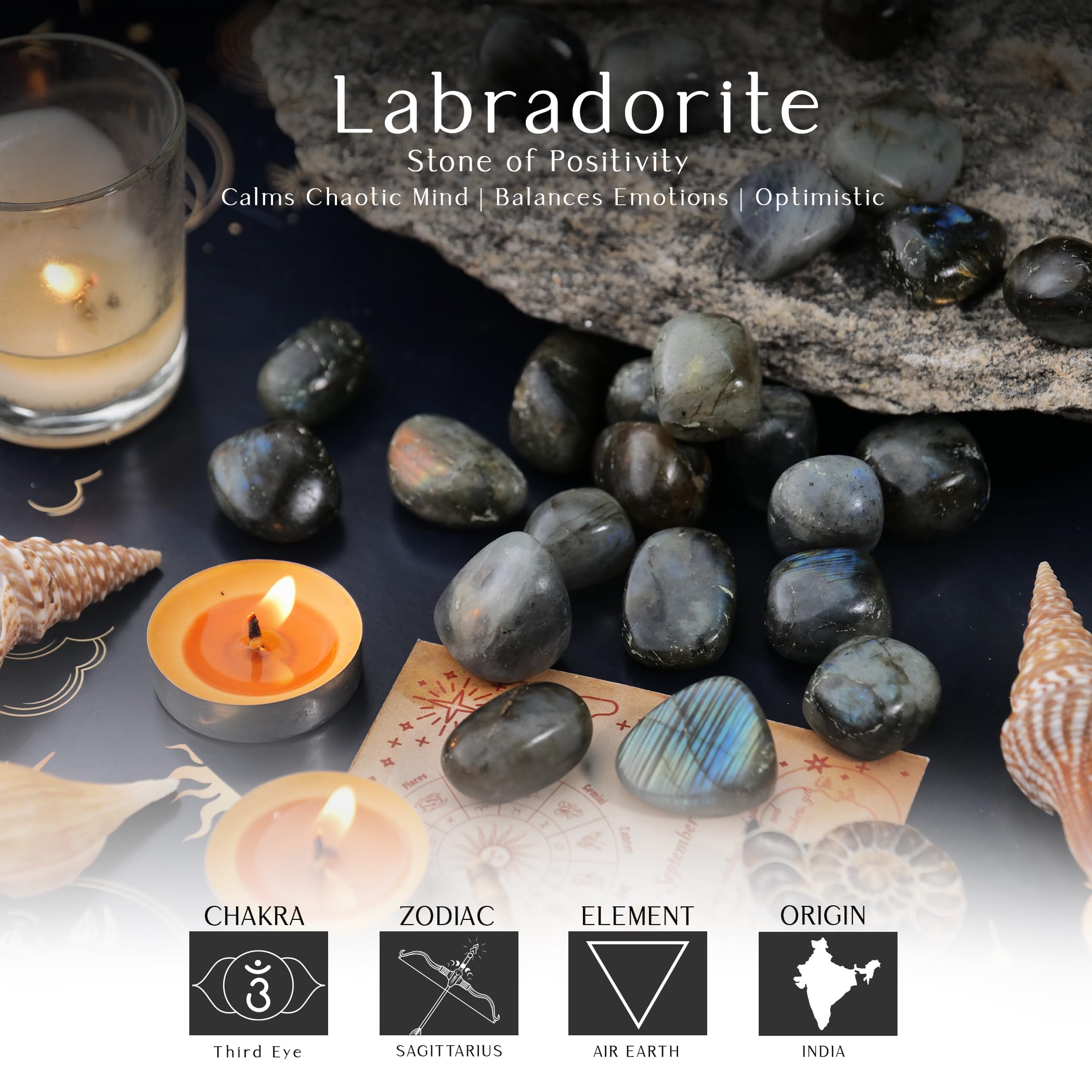 SUBSH Tumbled Healing Crystal Set- Tumbled Stones and Crystals Bulk - Healing Stone Collection - Chrysocolla Tumbled - Reiki Supplies - Crystals Decor - Crystal Gifts - Decorated Rocks (10 Pcs) - Image 4